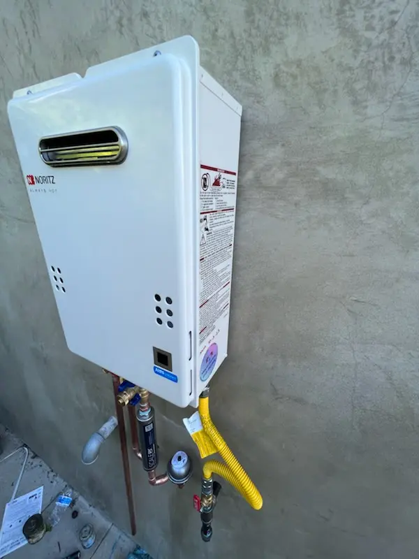 Tankless water heater installation for Belle Meade homes